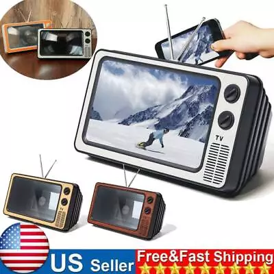 Vintage Cellphone Screen Magnifier Tool Watch TV Desktop Phone Holder US • $5.99