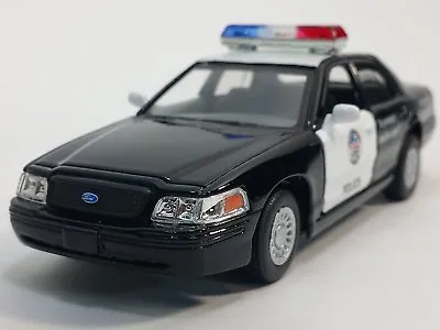 5  Kinsmart Ford Crown Victoria Police Interceptor 1:42 Diecast Model Toy Car • $8.43