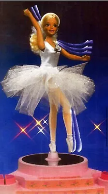 BARBIE Dancin’  1992 Works Perfect FOREIGN MADE BY ESTRELA BRAZIL SUPERSTAR STAR • $99