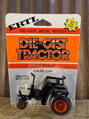 $9.89 • Buy Vintage ERTL, Case 2594 Tractor With Cab, 1:64 Scale, Diecast, #224, NIP