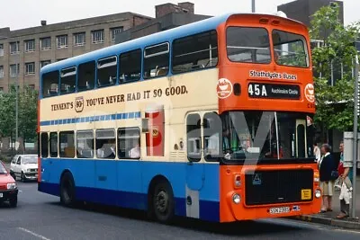 £0.99 • Buy Bus Photo - Strathclyde Buses SSN238S Volvo Ailsa Ex Tayside Dundee
