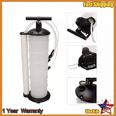 7 Liter Oil Changer Vacuum Fluid Extractor Manual Hand Operated Transfer Pump • $41.92