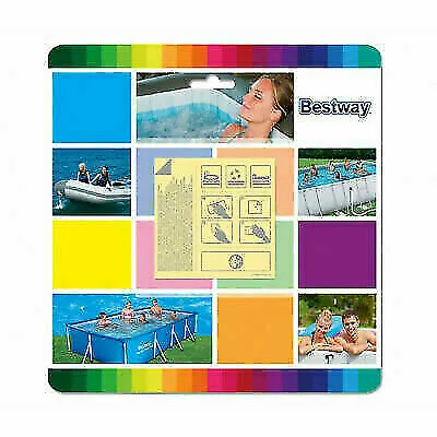 Bestway Repair Patch Underwater Adhesive Inflatable Puncture Pool Kayak 2.5x2.5  • £3.79