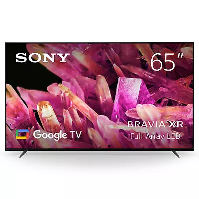 $1795 • Buy Sony 65  X90K BRAVIA XR Full Array LED 4K Ultra HD HDR Smart TV (Google TV) XR65