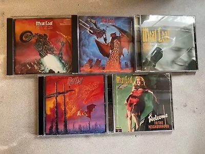 Meat Loaf CD Lot Of 5! Welcome Best VH1 Bat Out Of Hell I & II • $10