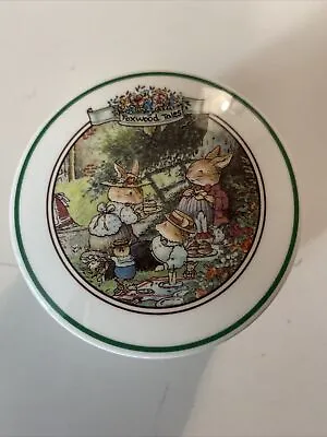 $20 • Buy Villeroy & Boch Foxwood Tales Covered Trinket Box, 1994, Brian Patterson