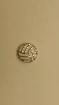 White Volleyball Floating Charm For Your Floating Locket   • $1.85