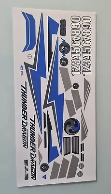 Tamiya  Thunder Dragon Custom Decals/Stickers • £9.99