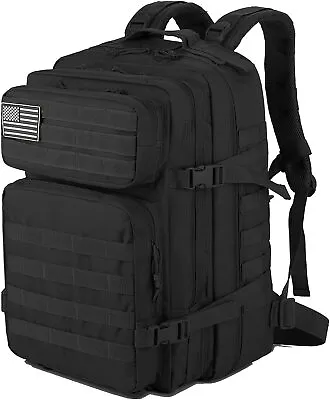 45L Large Military Tactical Backpack Army Molle Bag Rucksack 3 Day Assault Pack • $11.99