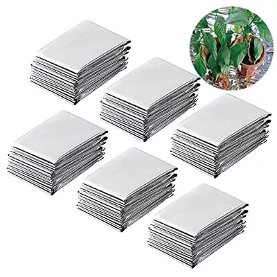 6Pack Reflective Mylar Film Garden Greenhouse Covering Foil Sheets For Grow Room • $15.58