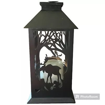  Moose Flameless Candle Lantern • $26