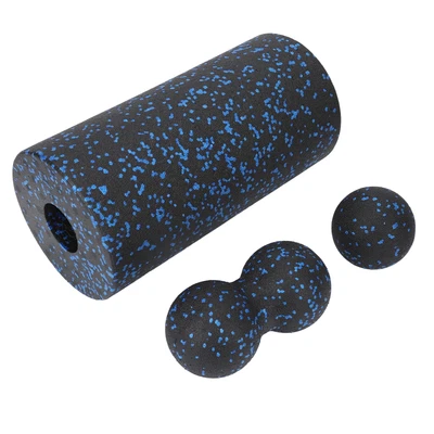 $22.12 • Buy Foam Roller Set 3 In 1 Yoga Column Deeply Massage Fit Curve Peanut Ball NEW