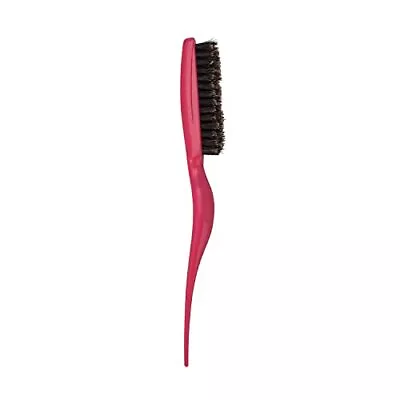 XNHIU 1 Piece Hot Pink Hair Teasing Brush Boar Bristle Hair Brush • £6.99