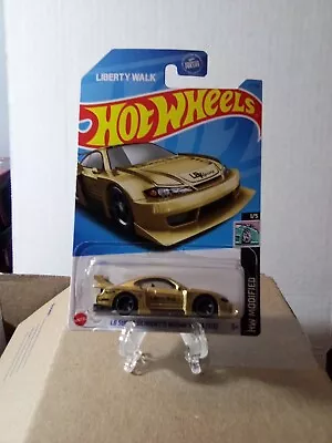 2023 Hot Wheels Gold LB Super Silhouette Nissan Silvia (S15) LIBERTY WALK 17/250 • $3