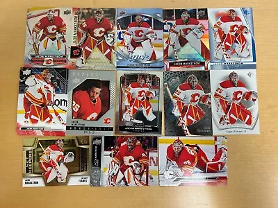 Lot Of 20 Jacob Markstrom Cards Calgary Flames • $0.73
