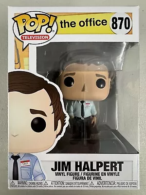 Jim Halpert 870 ~ The Office ~ Funko Pop Vinyl ~ Television • $14.20