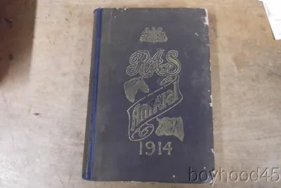 £110.45 • Buy Royal Agricultural Society Of New South Wales Annual-1914-VERY RARE-AUSTRALIA