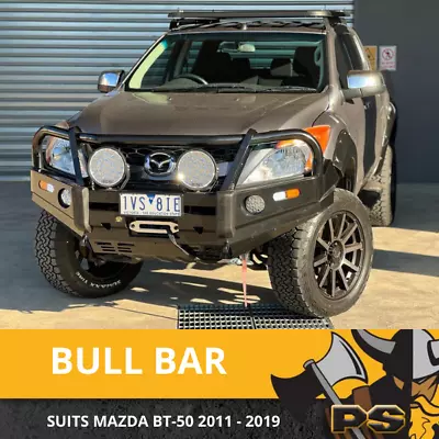 Ps4x4 Steel Deluxe Premium Bull Bar To Suit Mazda Bt-50 Bt50 2011-2020 • $1199