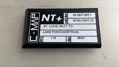 C-Map NT+ C-card Format M-NA-C401.29  St. Lucie Inlet To Lake Pontchartrain 2011 • $87.79