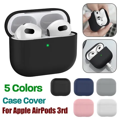 $4.02 • Buy Silicone Shockproof Skin Cover Soft Case For Apple AirPods 3rd Generation 3 AU