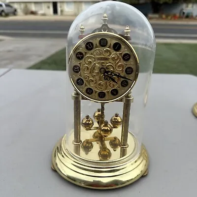 Bulova Vintage Dome Anniversary Clock GERMANY READ DISCRIPTION  • $54.98