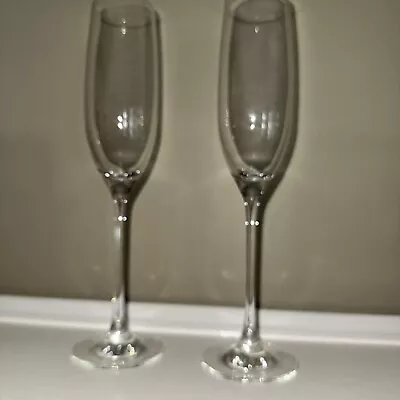 $19.99 • Buy Lenox Champagne Flutes Vintage 10” Pair Simple Elegance