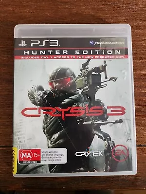 Crysis 3 Hunter Edition - Sony Playstation 3 PS3 Game - Free AUS Post • $8.90