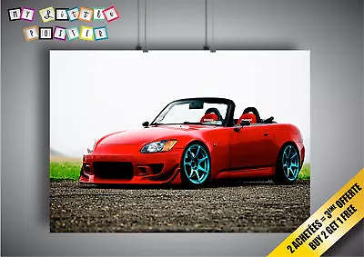 Poster Honda S2000 Wall Art • $10.19