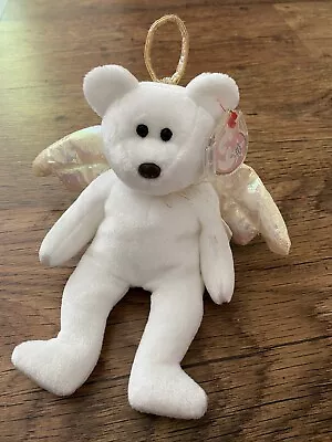 £5 • Buy Ty Beanie Babies Halo Retired W/Tags & Tag Protector 1998 VERY Rare Brown Nose