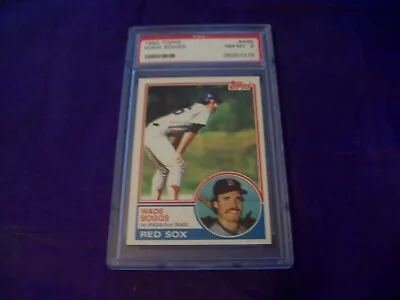 1983 Topps #498 Wade Boggs Rookie Card Psa 8 • $24.95