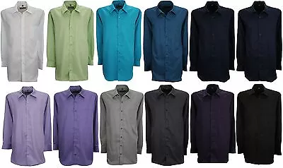 Signature Luxury Sateen Regular Fit Wrinkle Free Shirt • £10.99