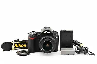 Nikon D90 12.3MP DSLR Camera Black W/ 18-55 Lens Kit [Excellent From JAPAN • $415.20