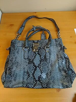 Michael Kors Faux Snake Skin Scaled Leather Shoulder Bag • $69.99