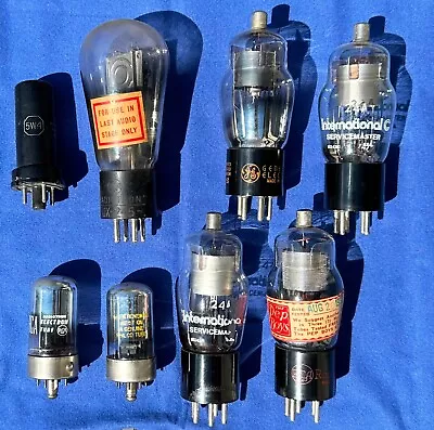 Vintage RCA Philco GE Radio Vacuum Tubes • $50