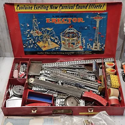 Gilbert Erector Set 10082 Amusement Park Vintage • $220