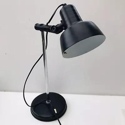 Vintage BHS Lighting • Adjustable Desk / Table Lamp • 60w • Black • Model 1264 • $43.55