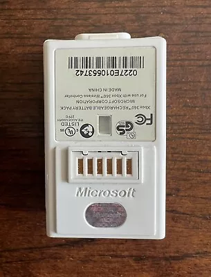 OEM Microsoft Xbox 360 Wireless Controller Rechargeable Battery Pack White • $9.99