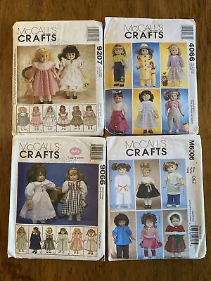 Lot Of McCall's Crafts American Girl  18  Doll Clothes Patterns New Uncut FF • $20