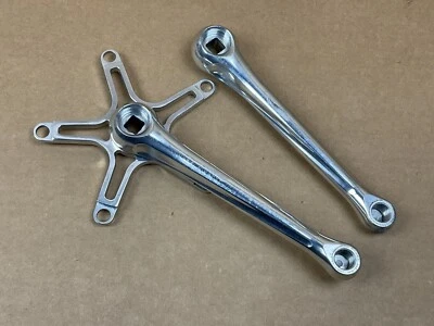 $20.50 • Buy Topline Crankset 175mm Arm Length 135mm BCD Campagnolo Vintage Road Bike