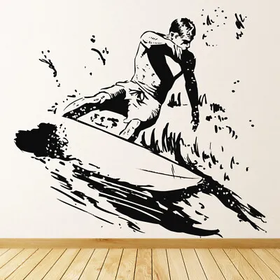 £17.98 • Buy Surfing Surf Wall Sticker WS-17902