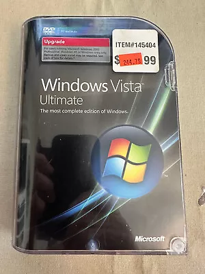 Windows Vista Ultimate 32 & 64 Bit W/ Product Key Upgrade • $31.95