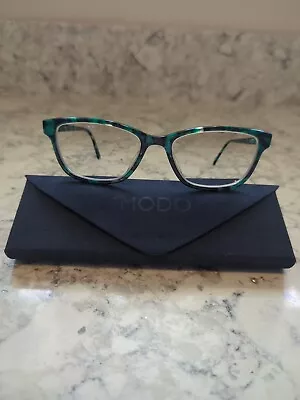 Modo Eyeglasses Frame Model 6606 Womens Tortoise Full Rim 50-16-140  1682 • $30.99