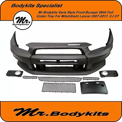 Mr Bodykits Varis Style Plastic Front Bumper For Mitsubishi Lancer Sedan/ Hatch • $645