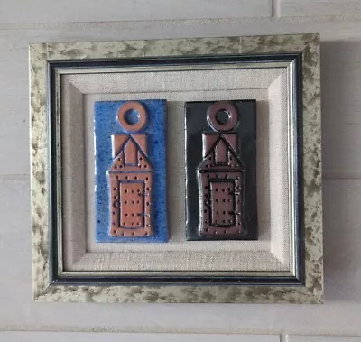 MORAVIAN POTTERY & TILE WORK Framed Tiles • $40