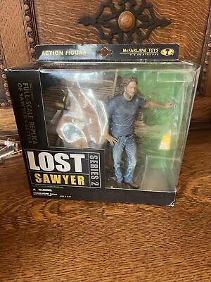 LOST Sawyer Series 2 Action Figure McFarlane Toys Josh Holloway 2007 Sealed • $44.95