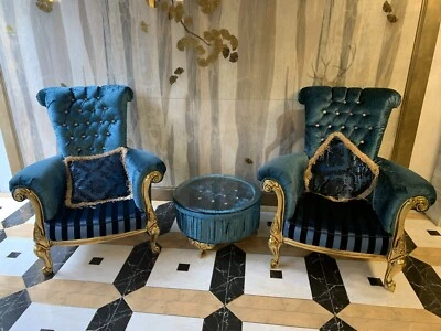$2500 • Buy Italian Gold Leaf Lounge Set 