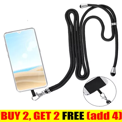 Mobile Phone Lanyard Hands-free Neck Strap Universal Crossbody Safety Anti-lost • £3.07