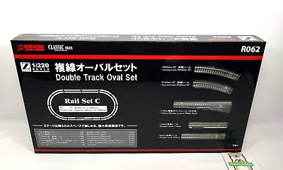 ROKUHAN R062 Scale Z Model Train Rail Set C DOUBLE TRACK LAYOUT TRACK SET • $96.33