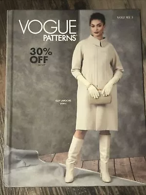 Vogue Patterns By Design Group V1911 Misses’ Coat By Guy Laroche Volume 3 2022 • $14.99