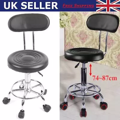 Barber Chair Salon Hairdressing Tattoo Styling Beauty Threading Shaving Adjust • £26.89